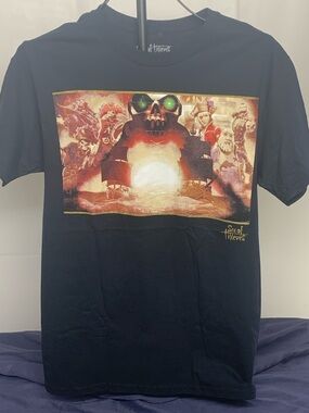 Sea of Thieves Kids Black Graphic Tee